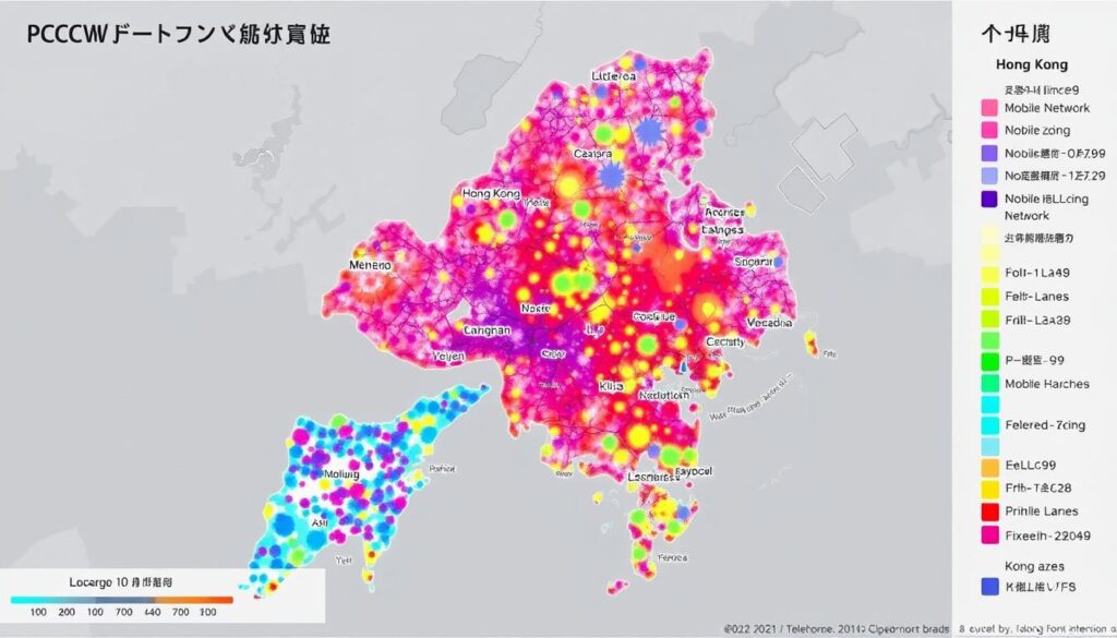 pccw寬頻網絡覆蓋圖