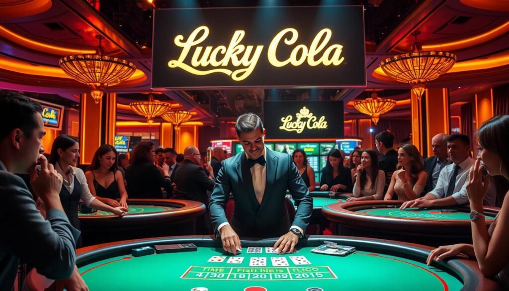 LuckyCola Live Dealer Experience