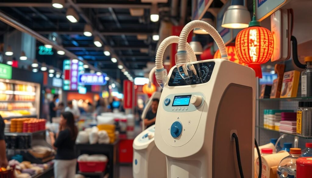 生成圖片：香港市場上的高品質睡眠呼吸機